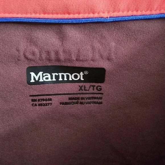 Marmot Bowery Quarter‎ Zip Long Sleeve Shirt Mens XL Tall - Picture 2 of 4